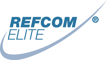 refcom elite logo blue